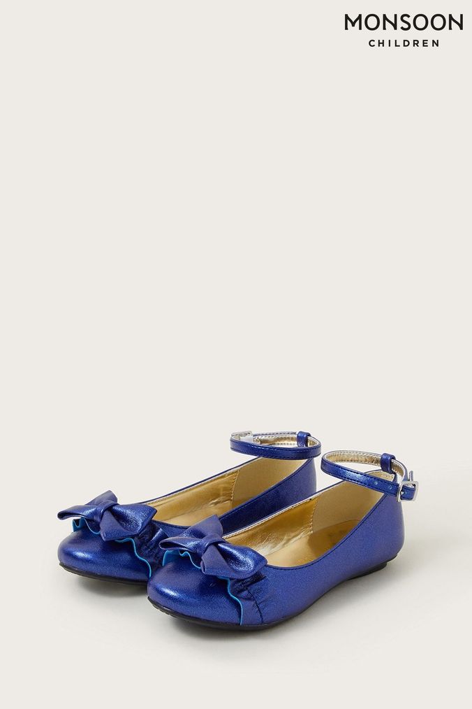 Next girls navy shoes deals