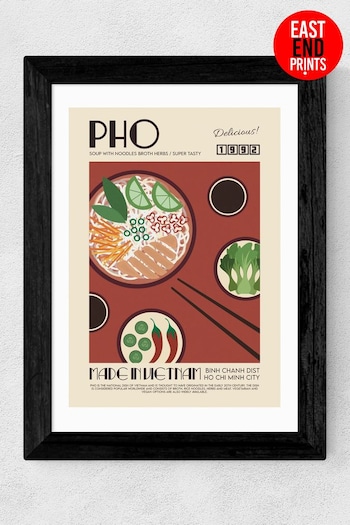 East End Prints Black Pho by We Made Something Nice (E55634) | £45 - £120