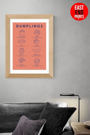 East End Prints Oak Dumpling Menu by Violet Studio (E55652) | £45 - £120