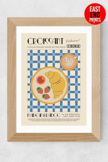 East End Prints Oak Croissant by We Made Something Nice (E55653) | £45 - £120