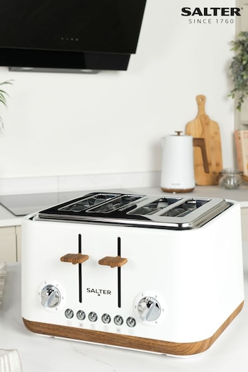 Salter White Toronto 4 Slice Toaster (E55974) | £60