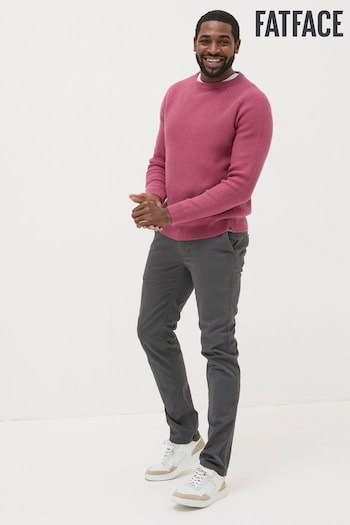 FatFace Grey Charcoal Slim Heyshott Chinos (E56072) | £49.50