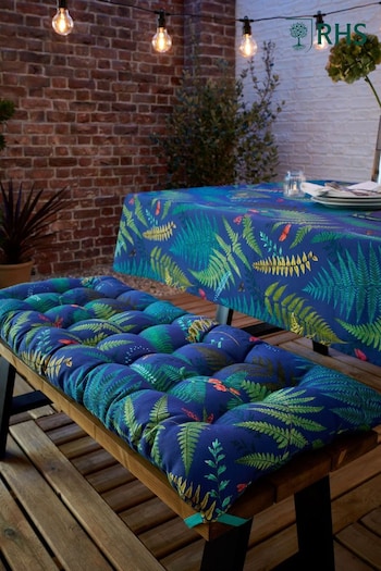 RHS Natural Woodland Fern Outdoor Cotton Bench Pad (E56266) | £70