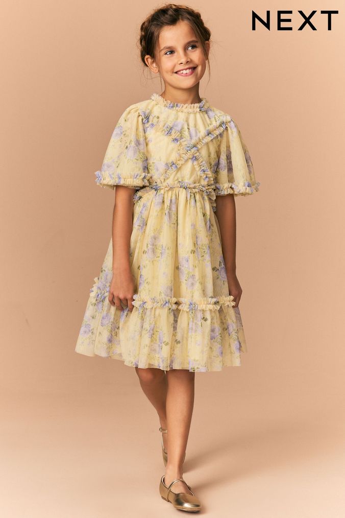 Girls Yellow Occasionwear Dresses Next UK