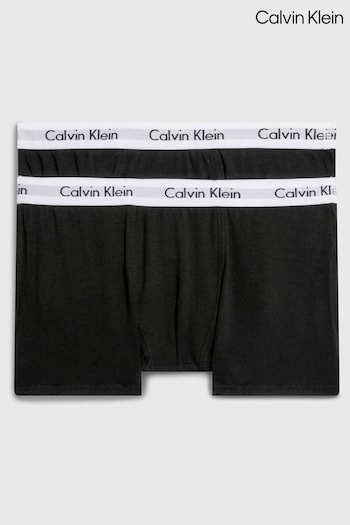 Calvin Klein Black Trunks 2 Pack (E58764) | £24