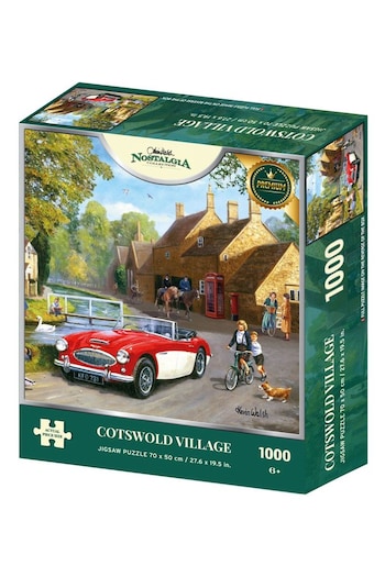 Kidikraft Nostalgia Collection Cotswold Village 1000pc Puzzle (E58811) | £15