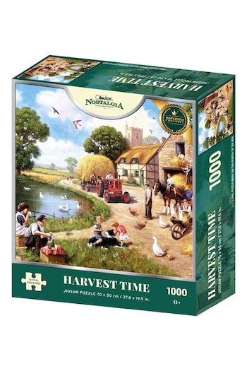 Kidikraft Nostalgia Collection Harvest Time 1000pc Puzzle (E58813) | £15