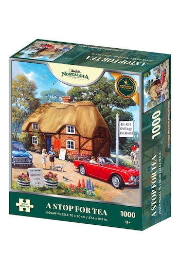 Kidikraft Nostalgia Collection A Stop For Tea 1000pc Puzzle (E58815) | £15