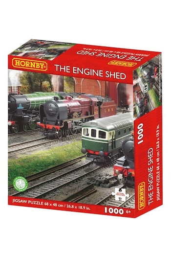 Kidikraft Hornby The Engine Shed 1000pc Puzzle (E58826) | £15