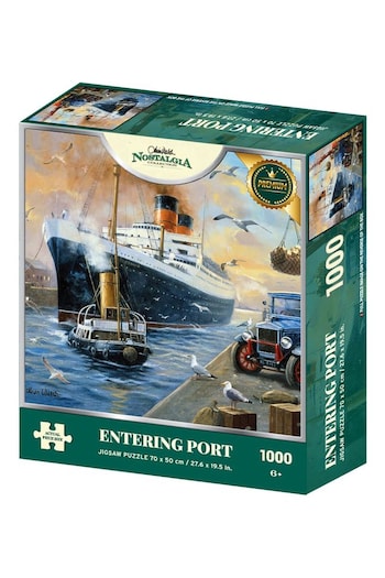 Kidikraft Nostalgia Collection Entering Port 1000pc Puzzle (E58829) | £15