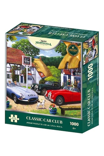 Kidikraft Nostalgia Collection Classic Car Club 1000pc Puzzle (E58831) | £15