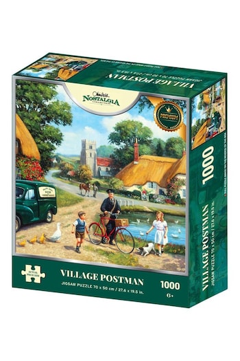 Kidikraft Nostalgia Collection Village Postman 1000pc Puzzle (E58834) | £15
