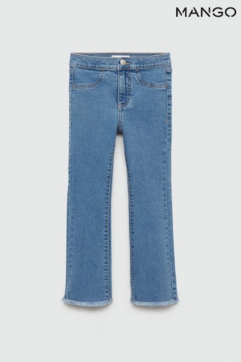 Mango Blue Trumpet pasvorm jeans (E59587) | £20