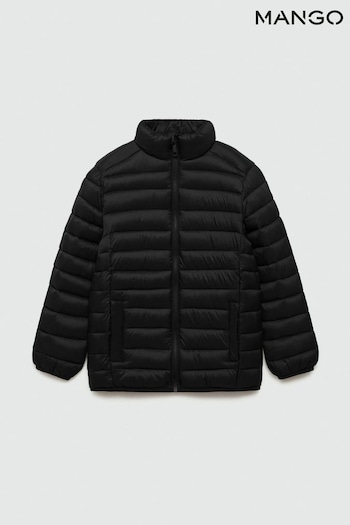 Mango Black Quilted jacket (E59610) | £26