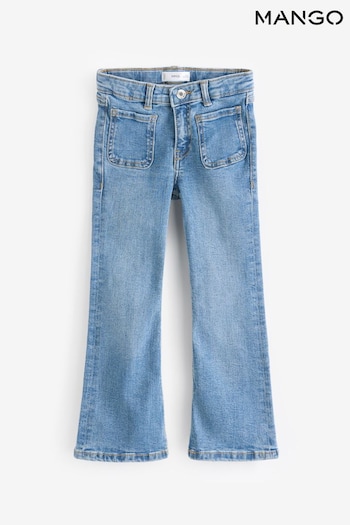 Mango Blue Flare Jeans (E59658) | £23
