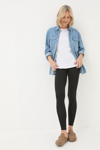 FatFace Meribel Black leggings Straight-Leg (E60254) | £22.50