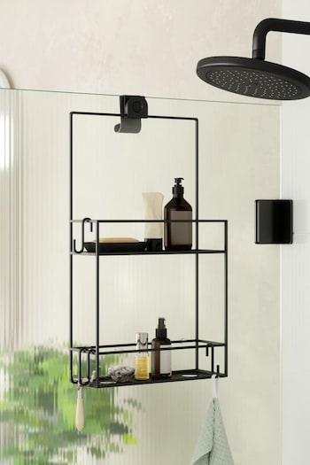 Umbra Black Cubiko Shower Caddy (E60941) | £40