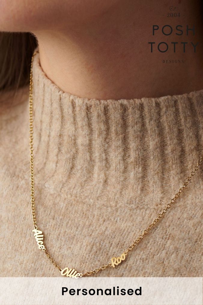 Next personalised necklace shop