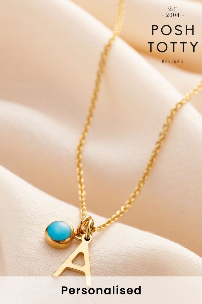 Next personalised necklace on sale