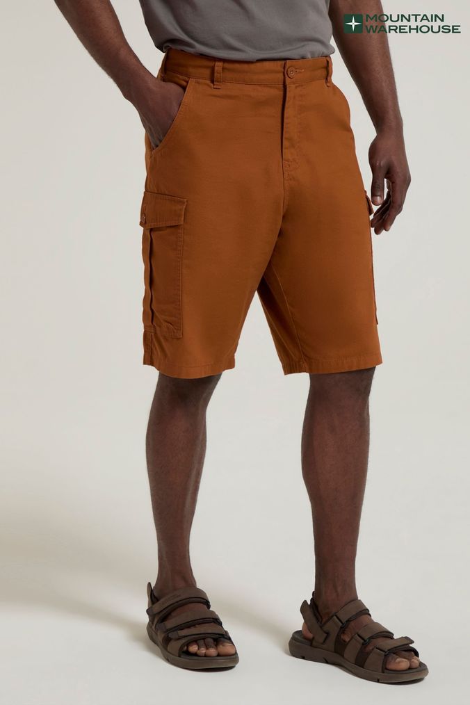 Mens orange cargo shorts new arrivals