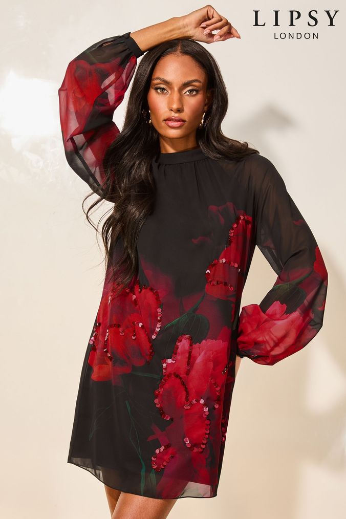 Buy Women s 18 Lipsy Long Sleeve Dresses Online ArvindShops