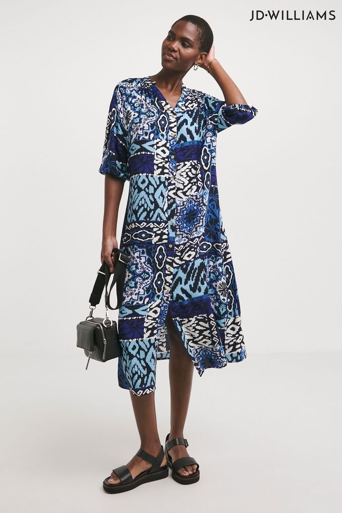 Buy Women s JD Williams Print Floral Dresses Online AyurvedicpointcongressShops