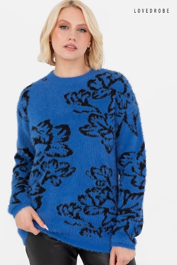 Lovedrobe Floral Jacquard Jumper (E64109) | £35