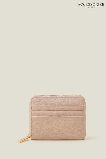 Accessorize Nude Zip Around Wallet (E65173) | £15