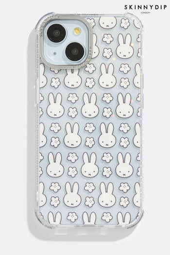 Skinnydip Miffy Blossom Shock White iPhone 14 Pro Case (E65425) | £24