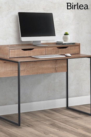 Birlea Rustic Urban 2 Drawer Office Desk (E65609) | £150