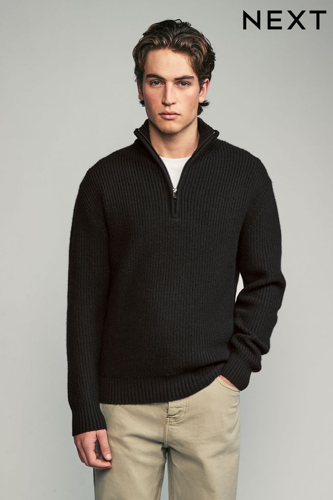 Buy Men s Jumpers Collared Knitwear Online Next UK