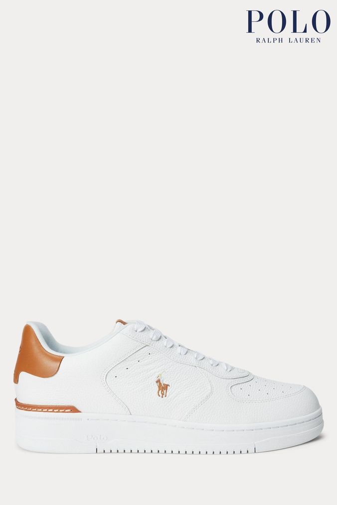 Mens White Trainers Canvas White Leather Trainers Next