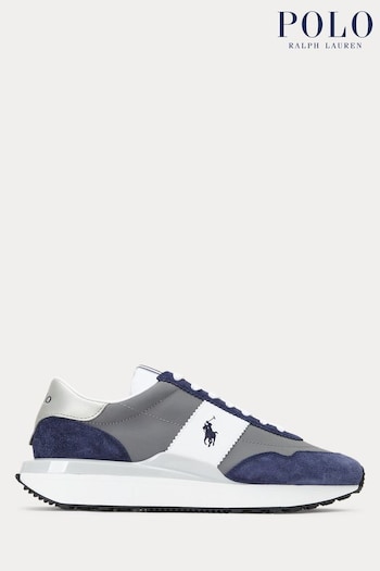 Polo Ralph Lauren Suede & Mesh Train 89 Trainers (E66313) | £130