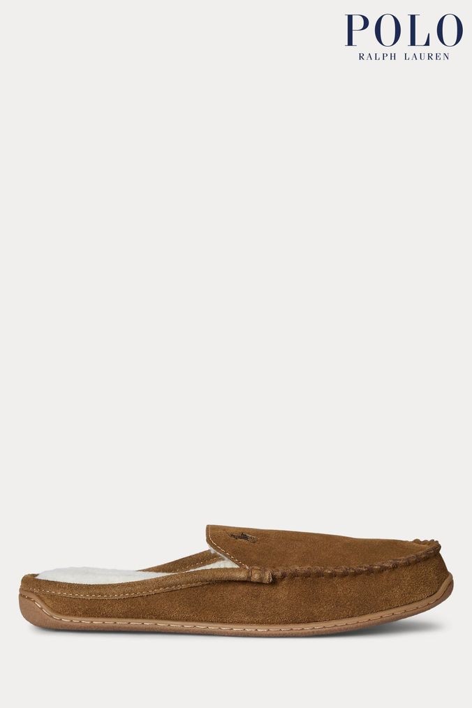 Ralph lauren slippers mens sale outlet