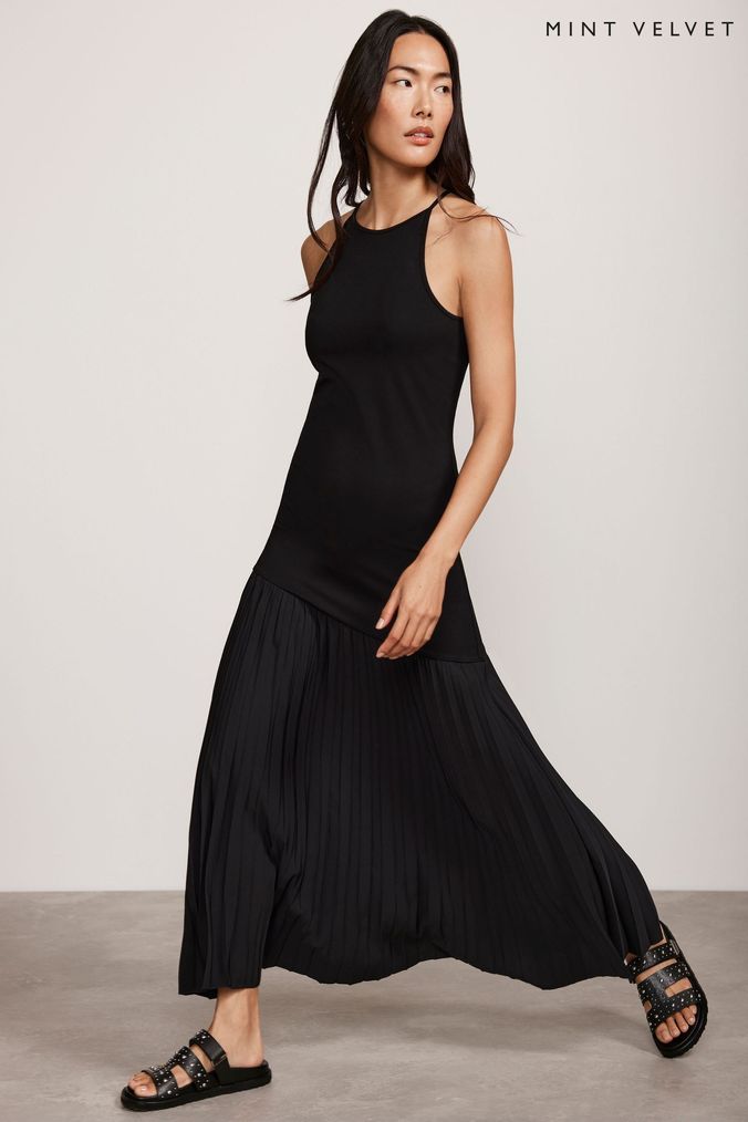 Buy Women s 14 Lovedrobe Mint Velvet A line Plain Partywear Dresses Online ArvindShops