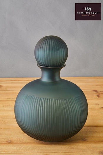 Fifty Five South Blue Hira Bottle Vase (E66944) | £66 - £71