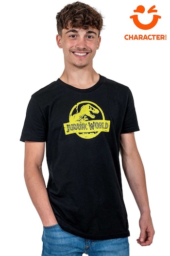 Character Black Jurassic World T-Shirt (E67017) | £17