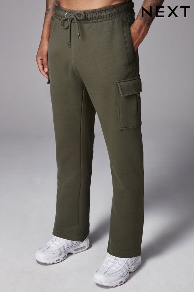 Men s Green Joggers Green Tracksuit Bottoms Next