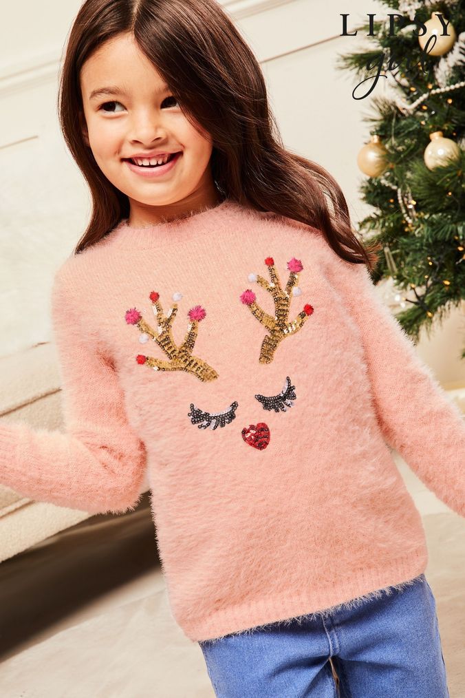 Lipsy christmas decoration jumper on sale