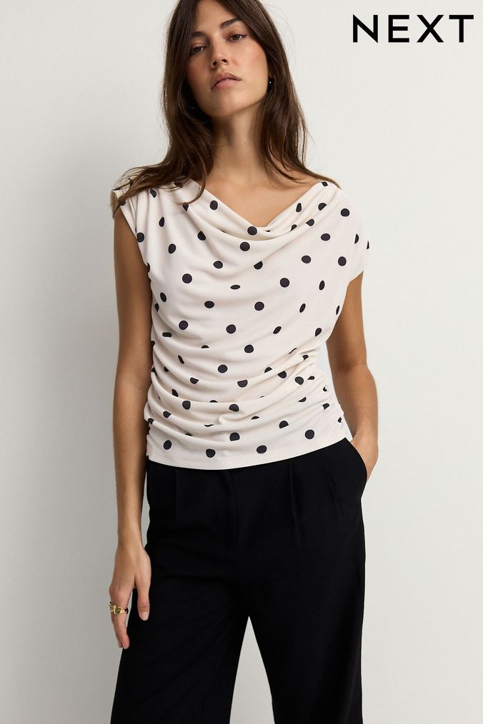 Women s Tops Spot Patterned Tops Next UK