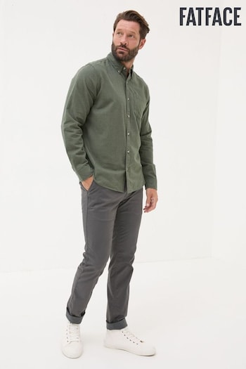 FatFace Heyshott Dark Grey Slim Chinos (E67930) | £49.50