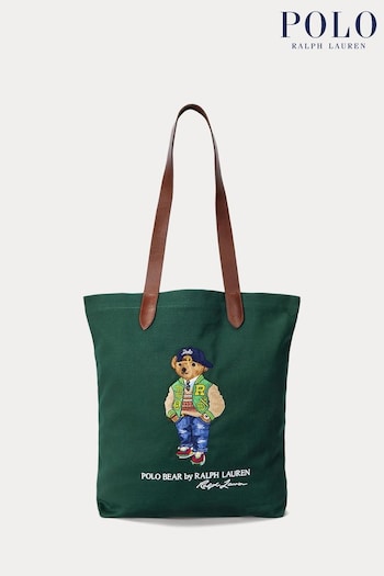 Polo Ralph Lauren Polo Bear Twill Shopper Tote Bag (E68110) | £105