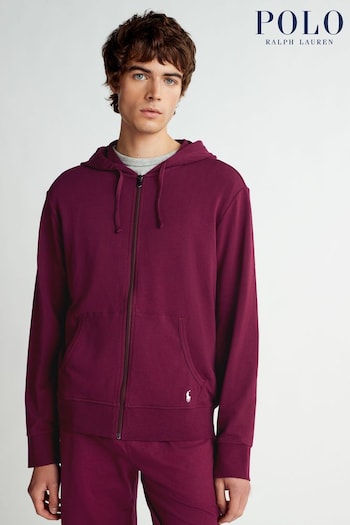 Polo Ralph Lauren Zip Up Logo Hoodie (E68145) | £85