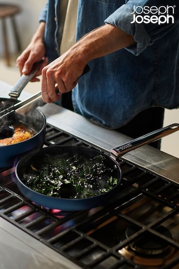 Joseph Joseph Midnight Blue Space Folding Handle Ceramic Nonstick 24cm Frying Pan (E68302) | £95