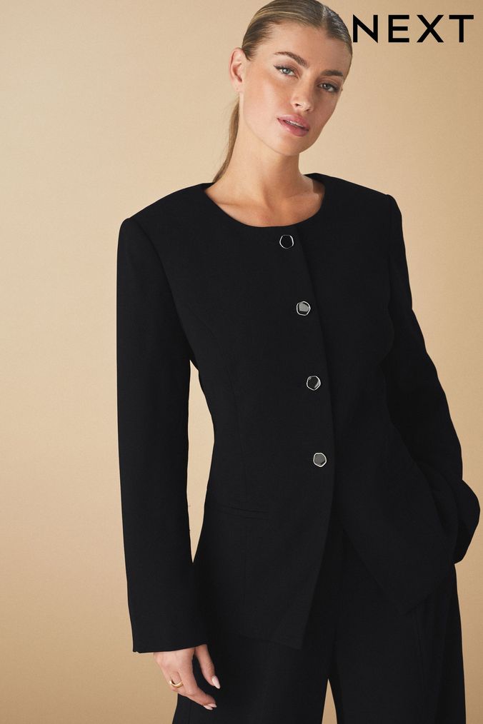Buy Women s Black Blazers Jackets Blazer Online Next UK