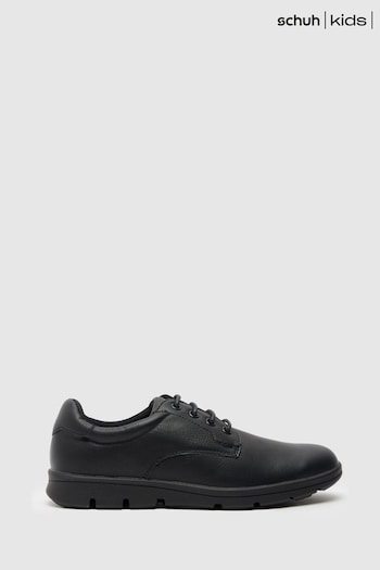 Schuh Youth BTS Rami Derby Black Shoes (E69219) | £30