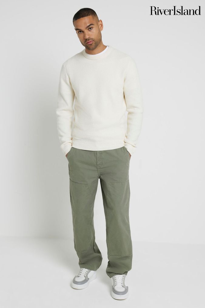 Mens cream jumper uk shop