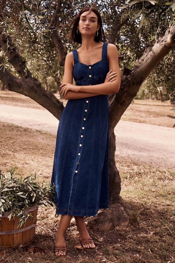 Buy Women s Forever New Denim Casual Dresses Online Next UK