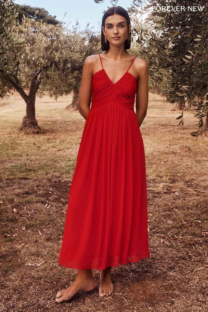 Forever new red dress shop
