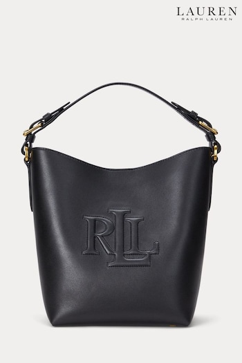 Lauren Ralph Lauren Leather Medium Witley Bucket Bag (E69760) | £399